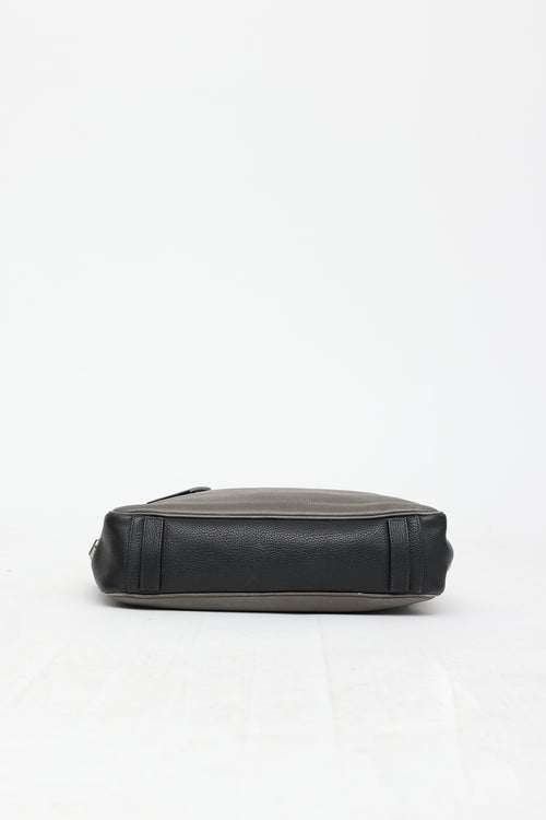 Prada Daino Leather Tote Bag