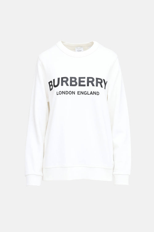 Burberry Logo Crewneck Sweater