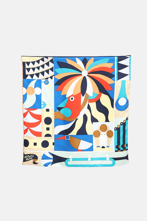 Hermès Silk Parade en Fanfare 45 Scarf