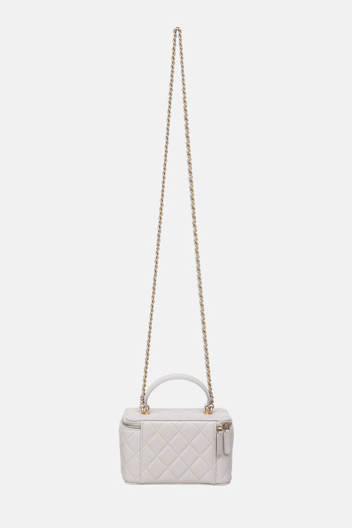 Chanel 2021 Quilted Vanity Bag