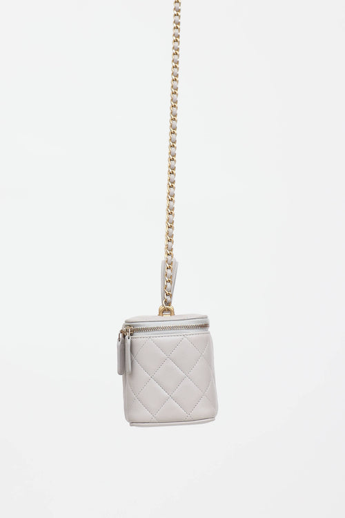 Chanel 2021 Quilted Vanity Bag
