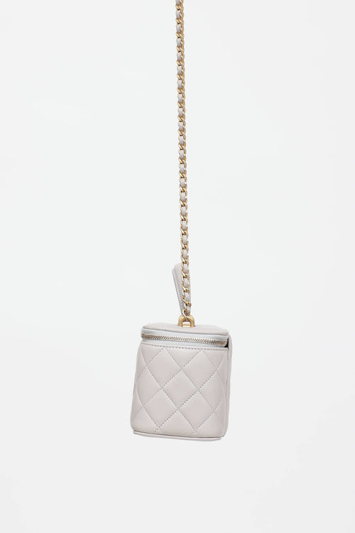 Chanel 2021 Quilted Vanity Bag