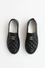 Chanel Quilted CC Sneaker