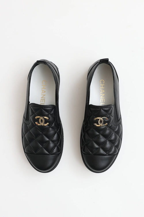 Chanel Quilted CC Sneaker