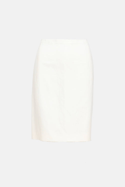 C. 2000s Lace Up Ribbon Skirt
