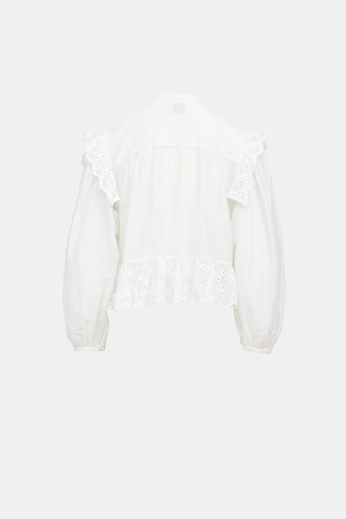 Isabel Marant Mikia Lace Shirt