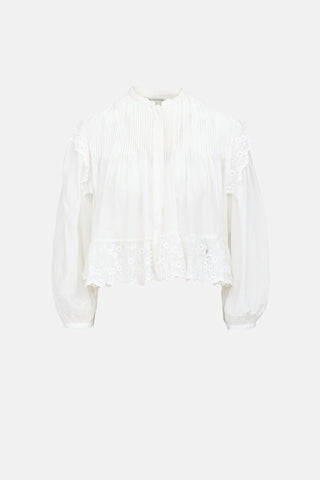 Isabel Marant Mikia Lace Shirt
