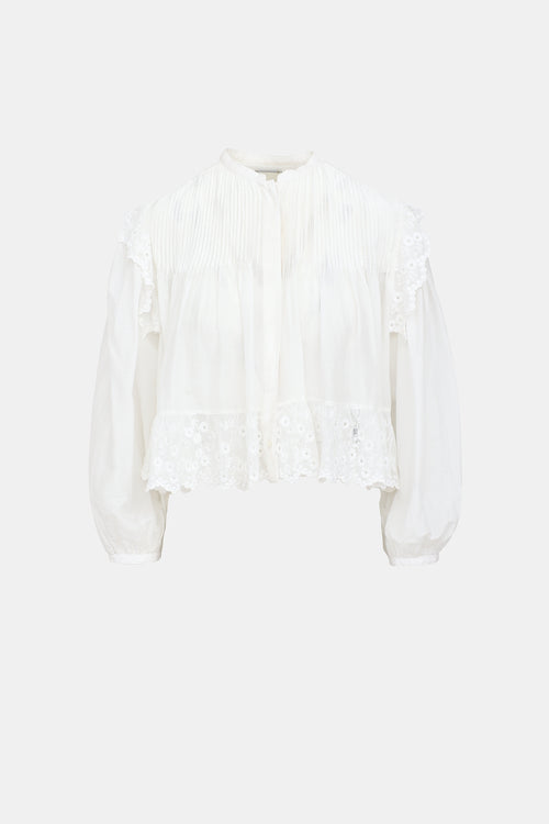 Isabel Marant Mikia Lace Shirt