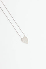 Sterling Silver Trademark Heart Necklace
