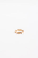 Bulgari 18K Rose Gold Serpenti Viper Ring