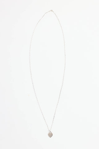 Tiffany & Co. Sterling Silver Return Small Heart Necklace