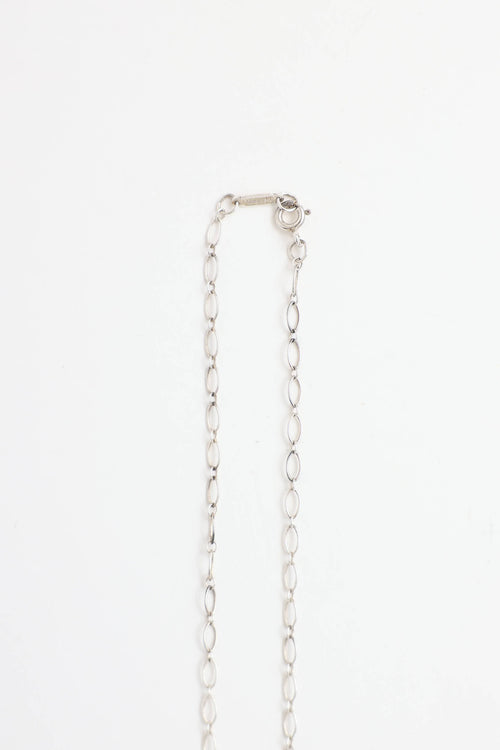 Tiffany & Co. Sterling Silver Return Small Heart Necklace