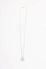 Tiffany & Co. Sterling Silver Return Large Heart Necklace