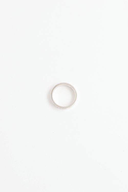 Tiffany & Co. Sterling Silver 1837 Narrow Ring