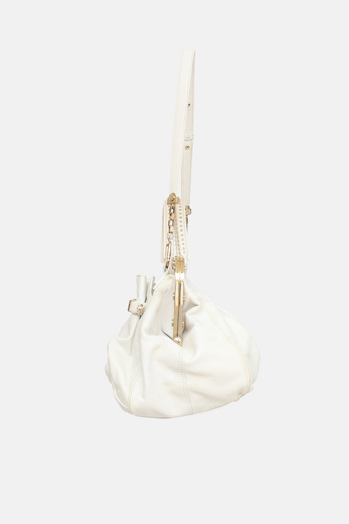 Versace Studded Reve Frame Bag