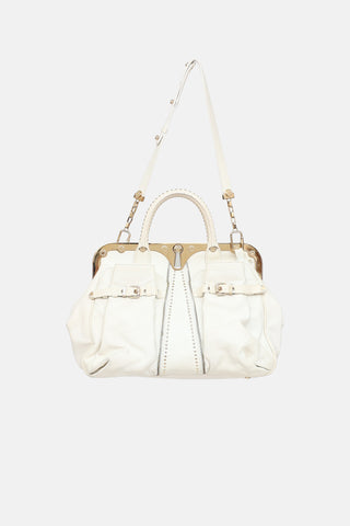 Versace Studded Reve Frame Bag