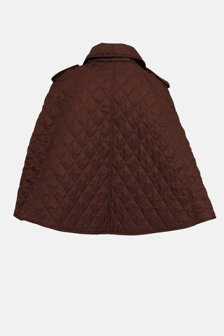 Burberry Quilted Cape