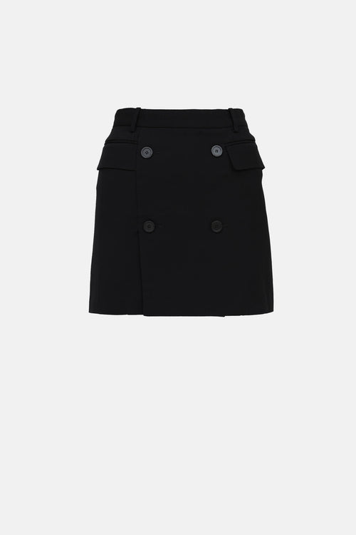 Balenciaga 2025 Tailored Mini Skirt
