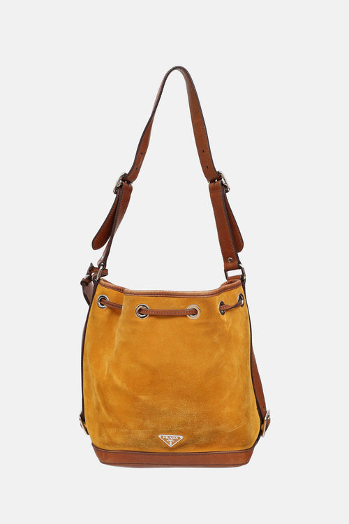 Prada Suede Bucket Bag