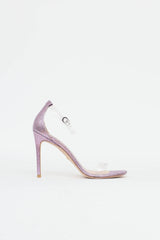 Stuart Weitzman Glitter PVC Pump