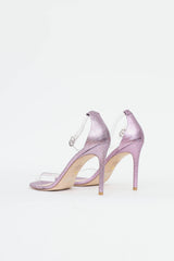 Stuart Weitzman Glitter PVC Pump