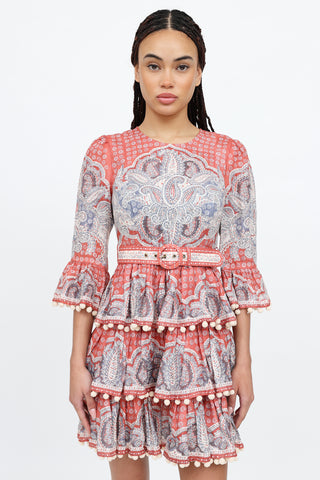 Zimmermann Vitali Tiered Dress