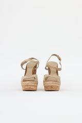 Gucci Suede Guccisima  Wedges