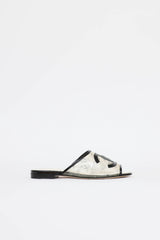 Chanel 2019 PVC & Patent Slide