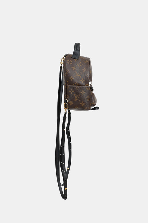 Louis Vuitton 2018 Monogram Palm Spring Mini Backpack Bag