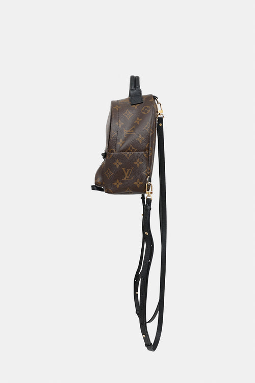 Louis Vuitton 2017 Monogram Palm Spring Mini Backpack Bag