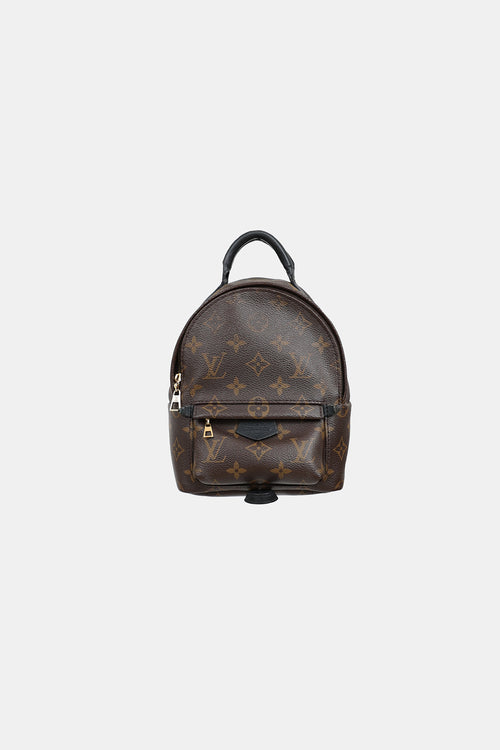 Louis Vuitton 2015 Monogram Palm Spring Mini Backpack Bag