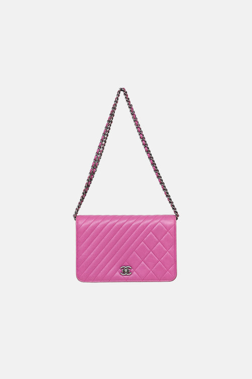Chanel 2014-2015 Coco Boy Wallet on Chain