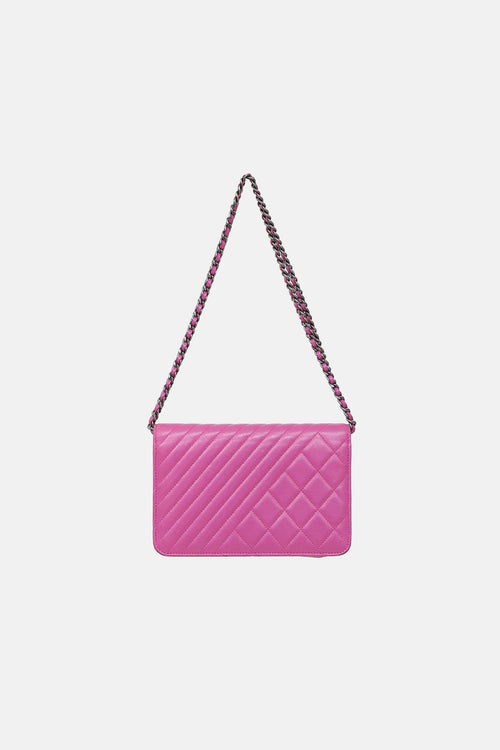 Chanel 2014-2015 Coco Boy Wallet on Chain