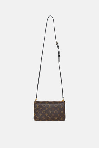Louis Vuitton Reversible Monogram Double Zip Pochette Bag