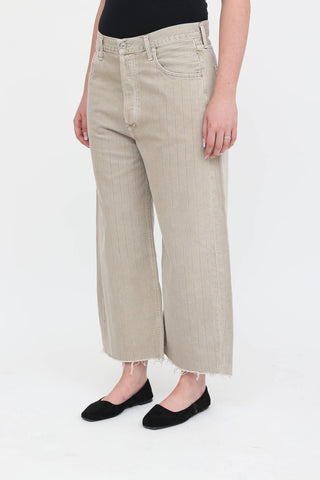 Citizens of Humanity Striped Ayla Jeans