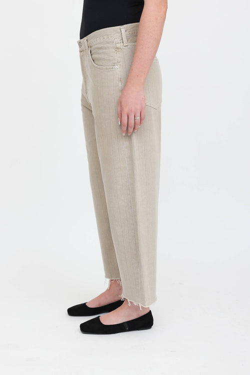 Citizens of Humanity Striped Ayla Jeans