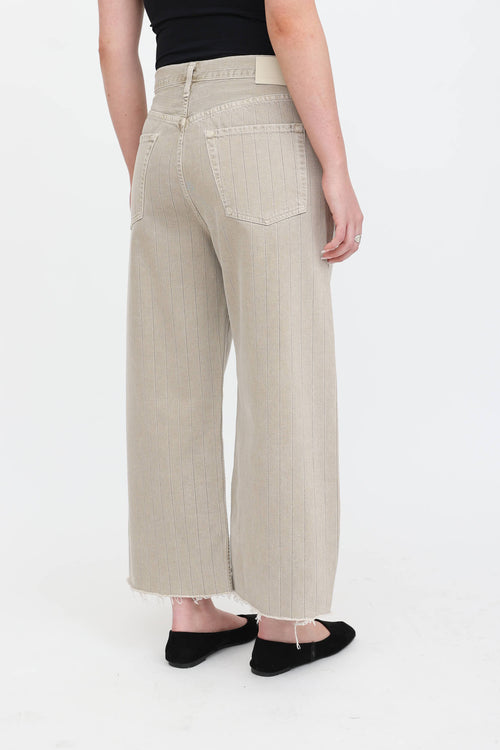 Citizens of Humanity Striped Ayla Jeans