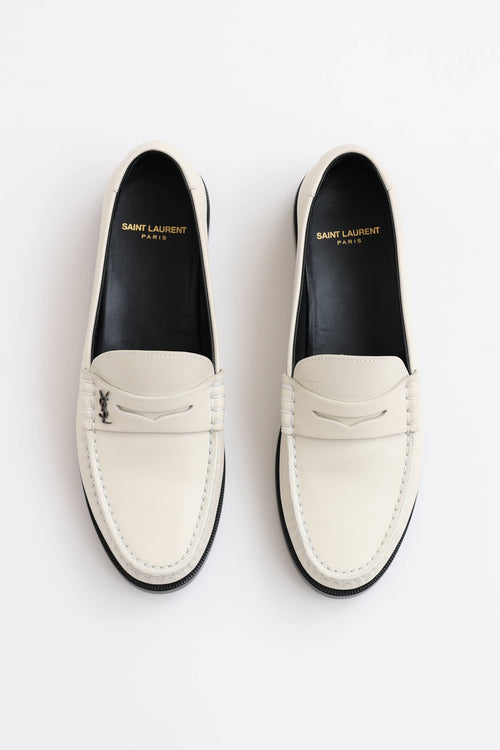 Saint Laurent Leather Le Loafer