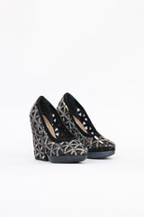 Dries Van Noten Sequin Mesh Pump