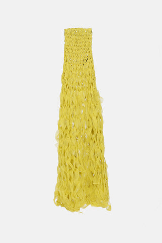 Dries Van Noten Silk Braided Scarf