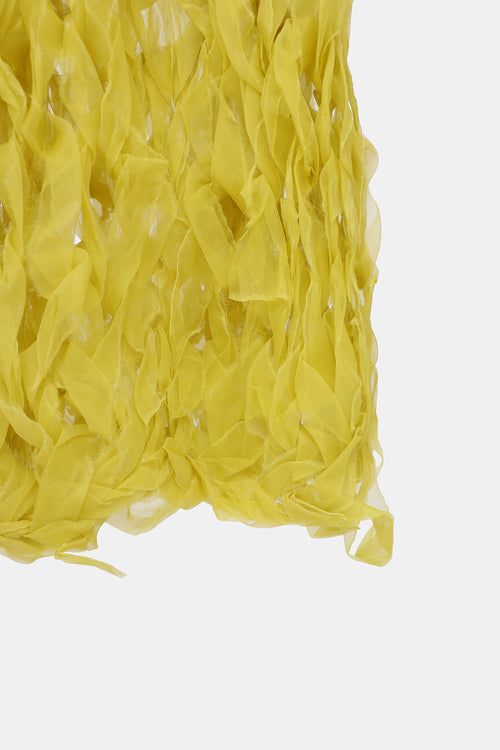 Dries Van Noten Silk Braided Scarf