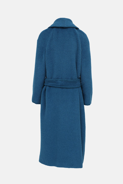 Alberta Ferretti Wool Wrap Coat