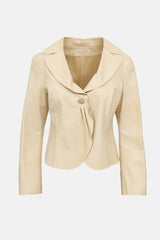 Armani Embossed Leather Jacket