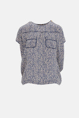 Louis Vuitton 2014 Printed Silk Top