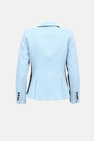Smythe Linen Stripe Blazer