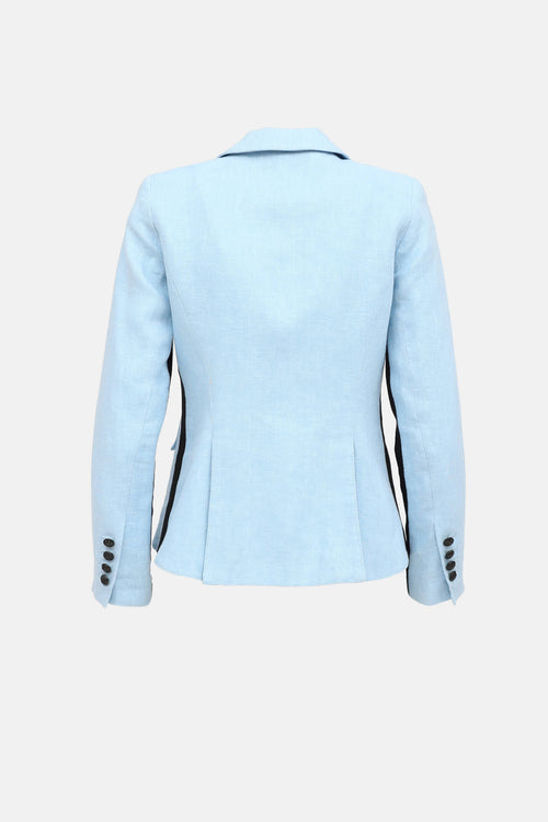 Smythe Linen Stripe Blazer
