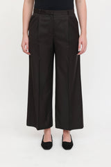 The Row Wool Wide Leg Trouser