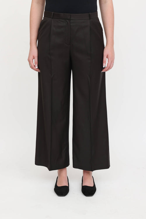 The Row Wool Wide Leg Trouser