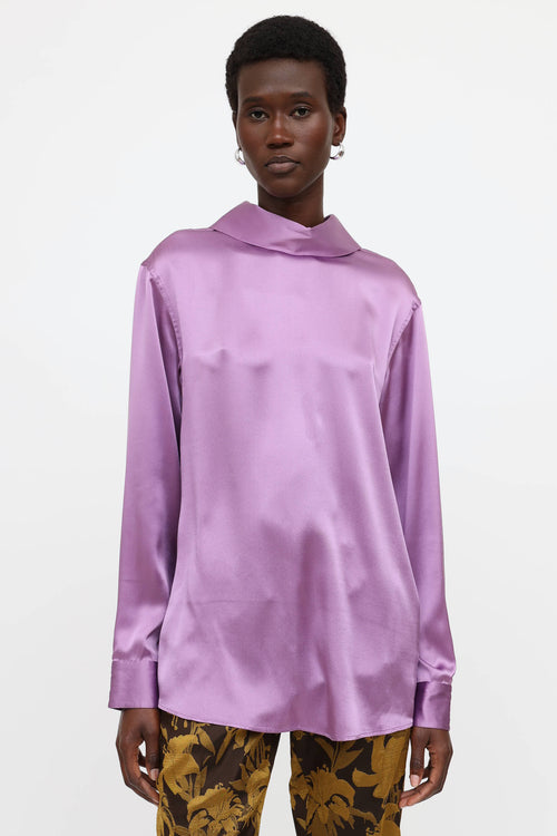 Dries Van Noten Mockneck Shirt