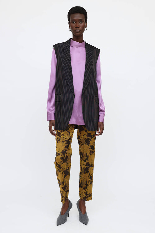 Dries Van Noten Mockneck Shirt